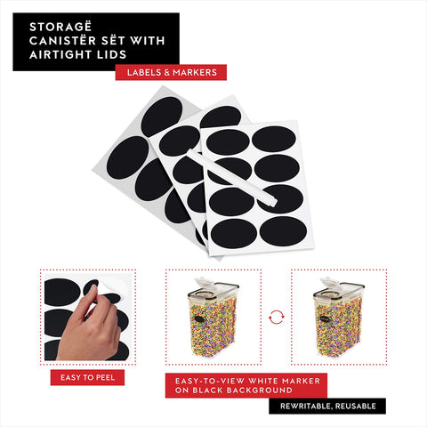 DWËLLZA KITCHEN marcador de pizarra para crear etiquetas personalizadas.