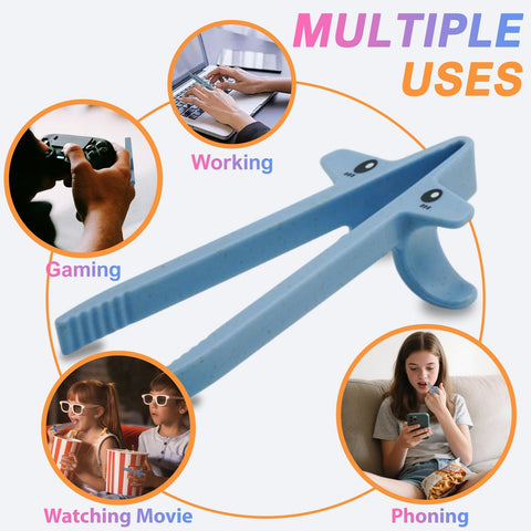 DWEHSHIELD: palillos con expresiones divertidas para snack rápido y limpio.