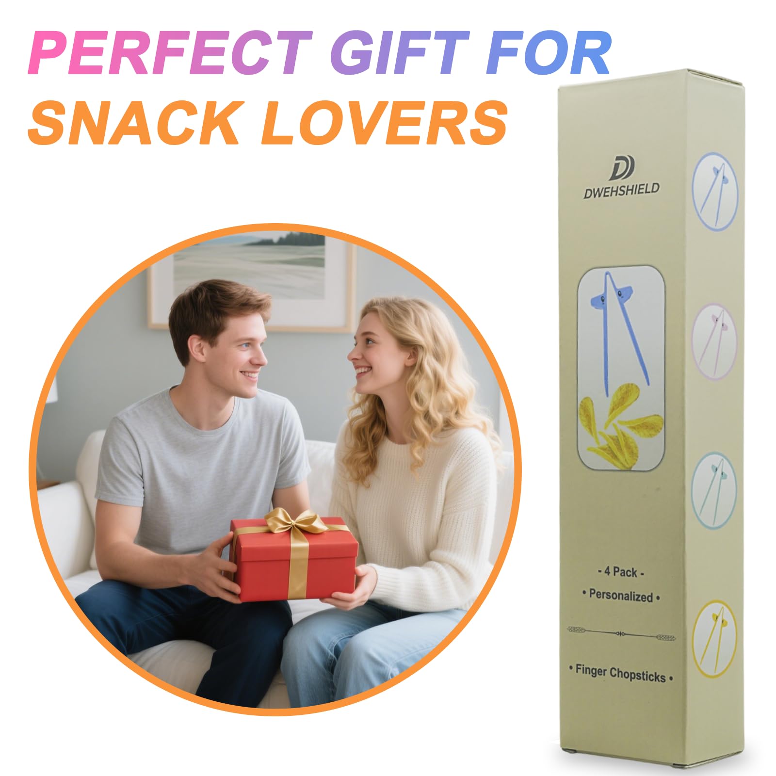 DWEHSHIELD: palillos reutilizables y lavables para ahorro y conveniencia.