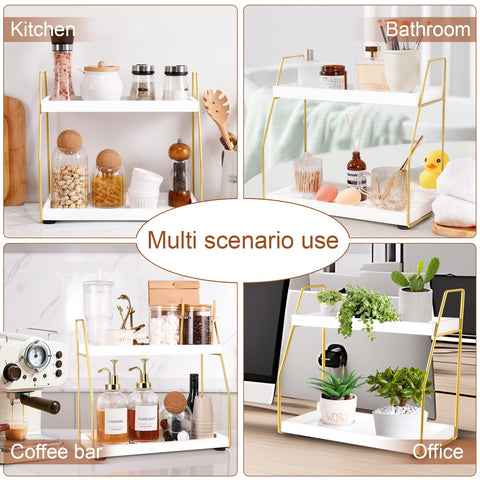 DWTS Juego de accesorios cafe organizador facilita la preparación diaria del café.