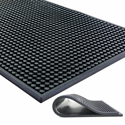 DXUQNG tapete de barra grueso para encimera; adherencia firme y limpieza sencilla.