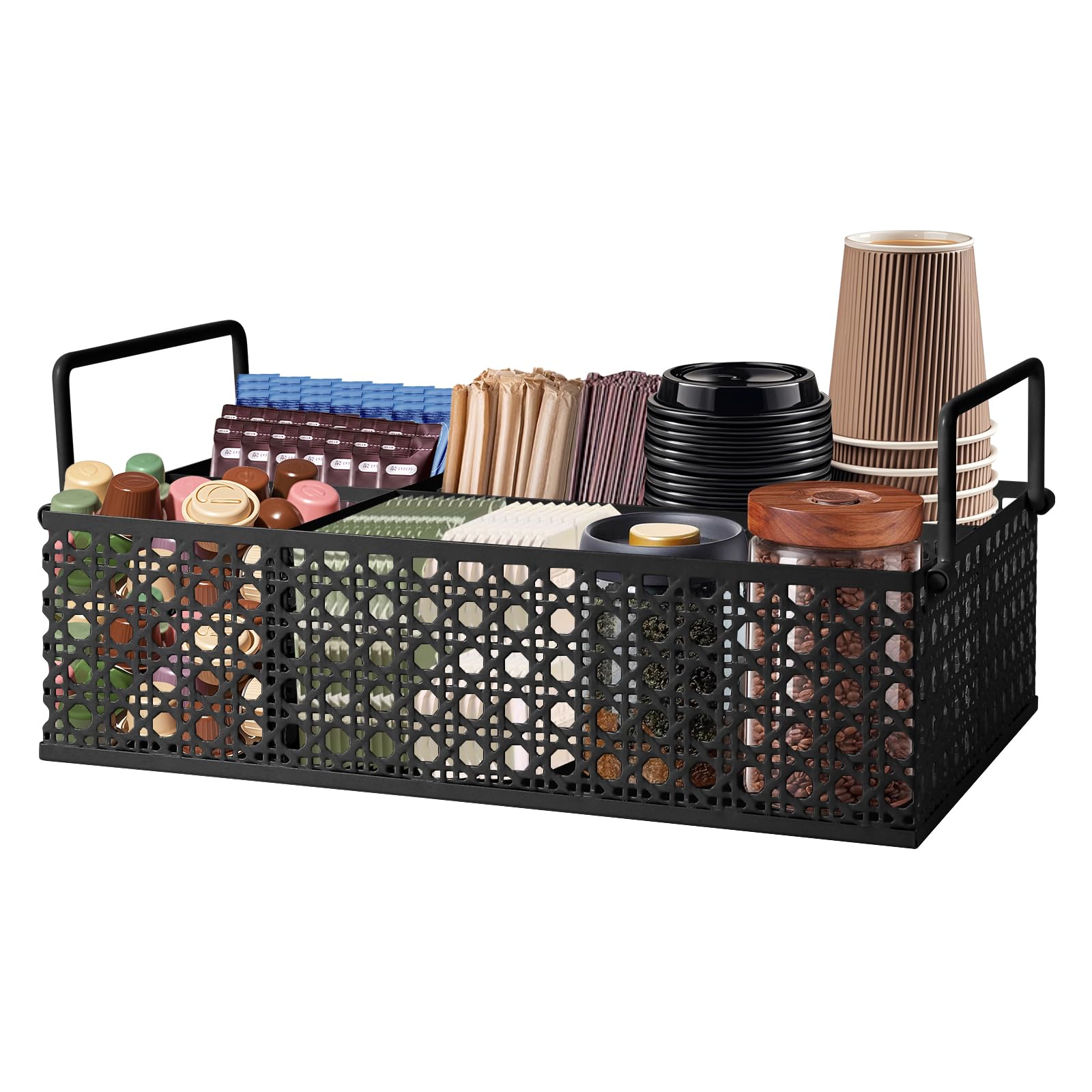 DYGZBLHT barra de cafe, organizador de encimA para orden diario