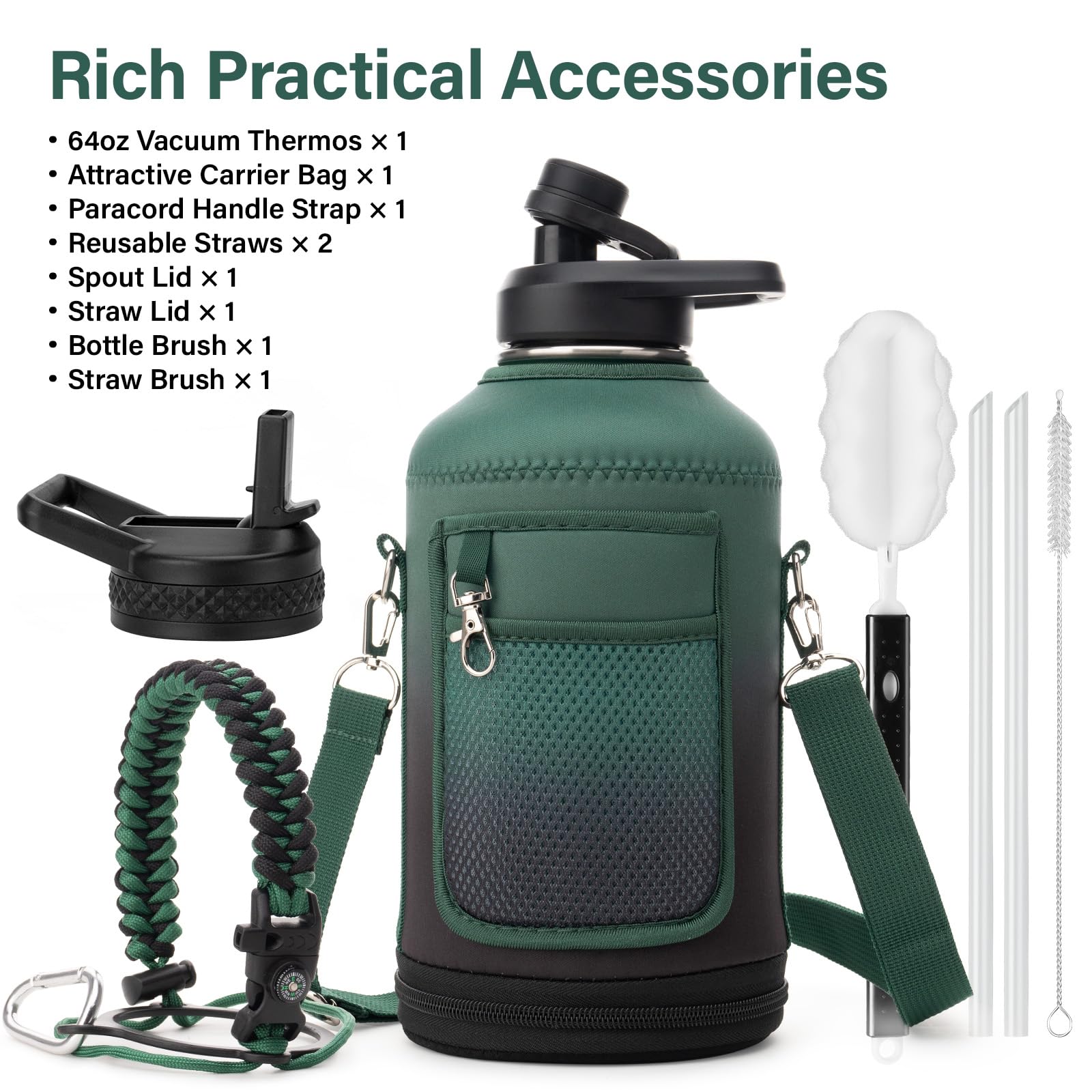 Bolsa porta-botellas Dysanky con correa para transporte cómodo.