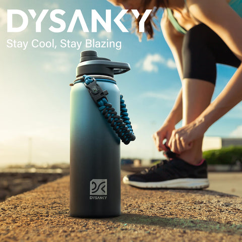 DYSANKY 40 oz botella con accesorios de limpieza para facilitar el cuidado.