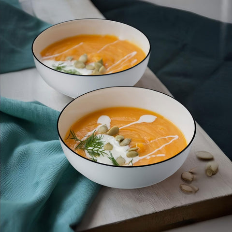Dyware conjunto-4-tazones-sopa: versatilidad para ensaladas y sopas en casa.