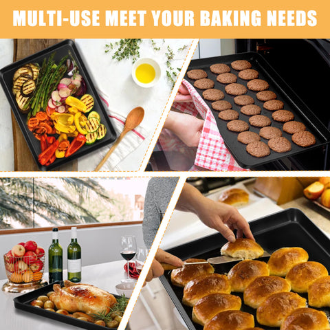 Bandejas E-far antiadherentes para hornear grandes lotes