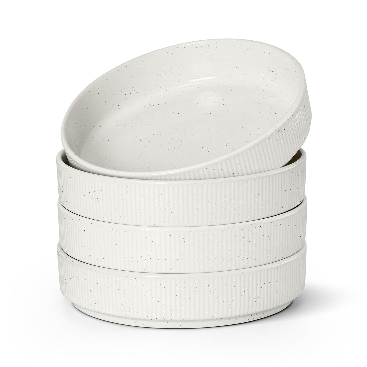 Conjunto de 4 cuencos para pasta E-far, ideal para servir cenas en familia.