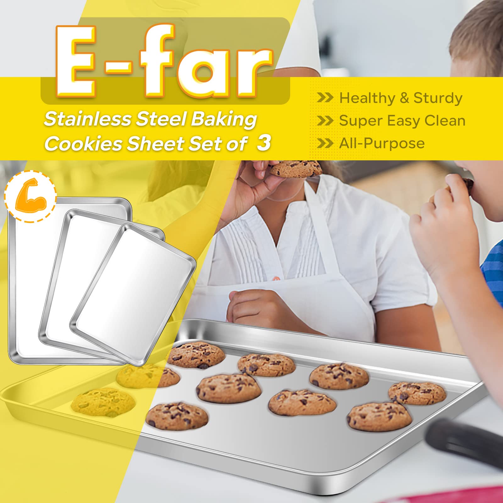 Diseño apilable E-far ahorra espacio en la cocina