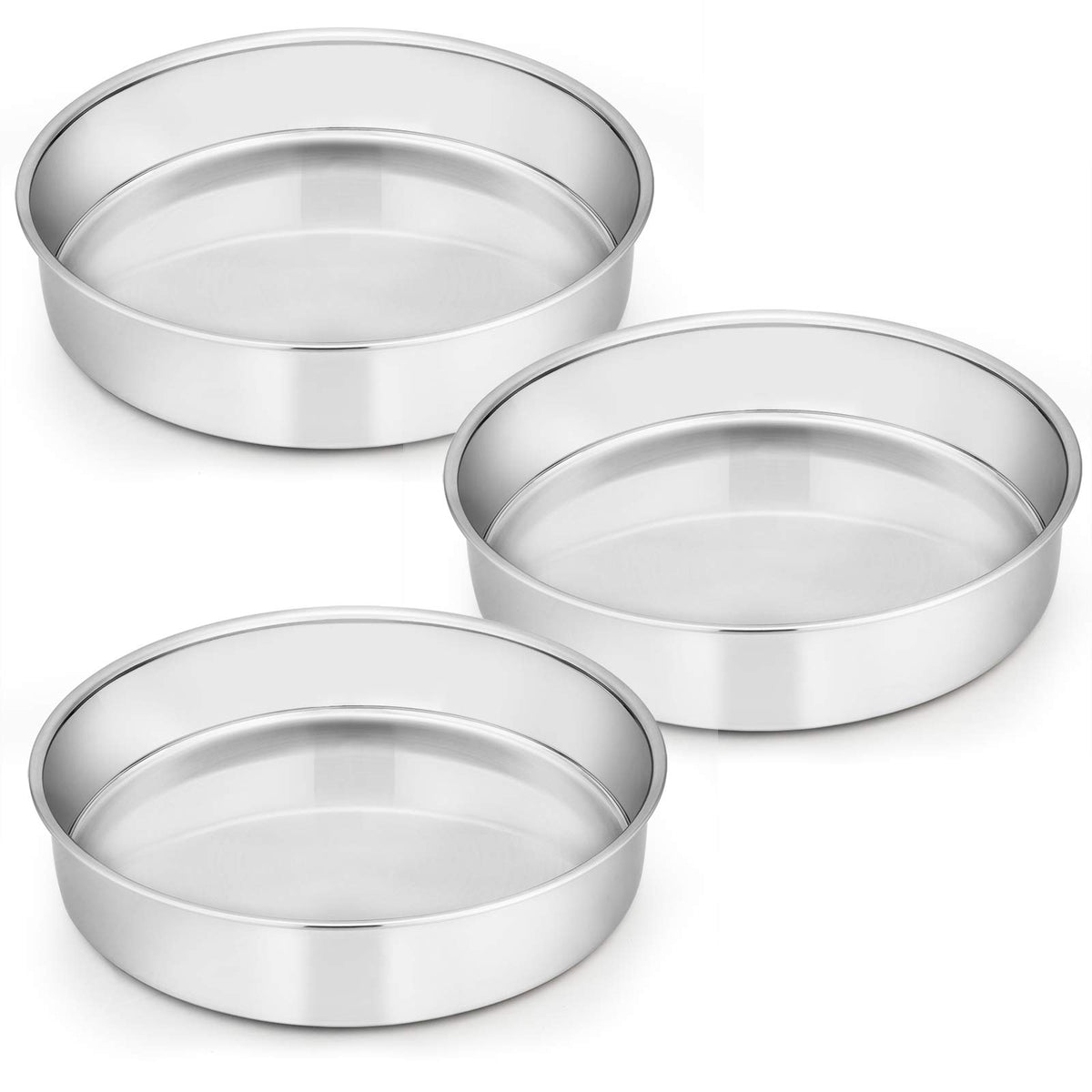 Bandeja E-far para bizcocho redondo de 11 pulgadas, desmolde fácil y porciones uniformes