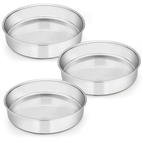 Bandeja E-far para bizcocho redondo de 11 pulgadas, desmolde fácil y porciones uniformes