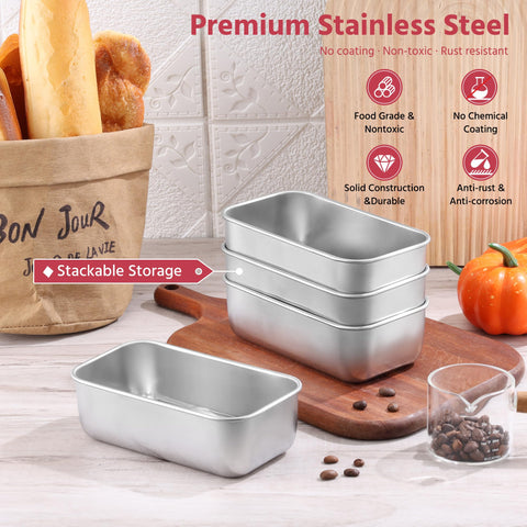Moldes E-far para horno, ideales para hornear pequeños panes.