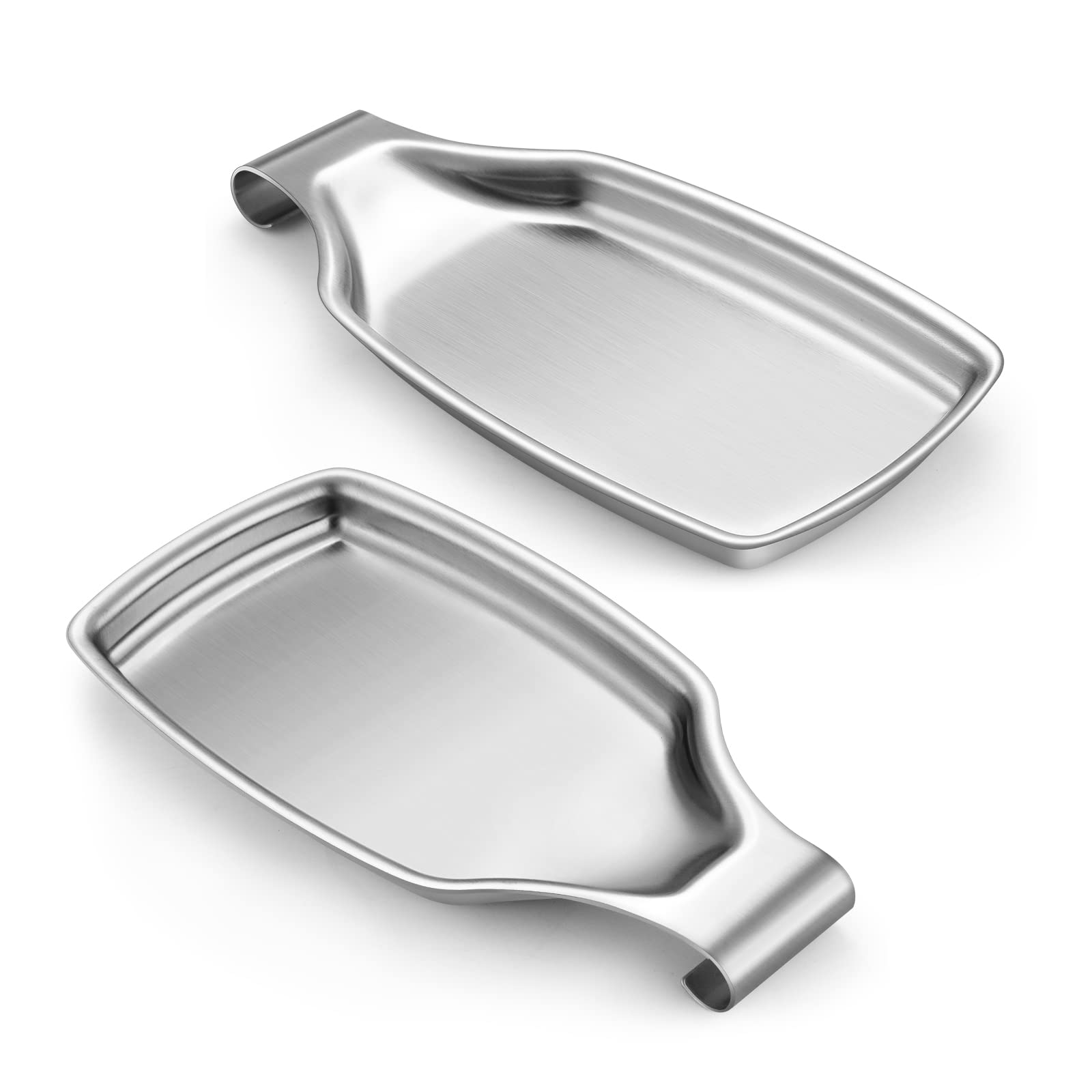 E-far porta cucharas estufa en acero inoxidable, diseñado para uso diario.