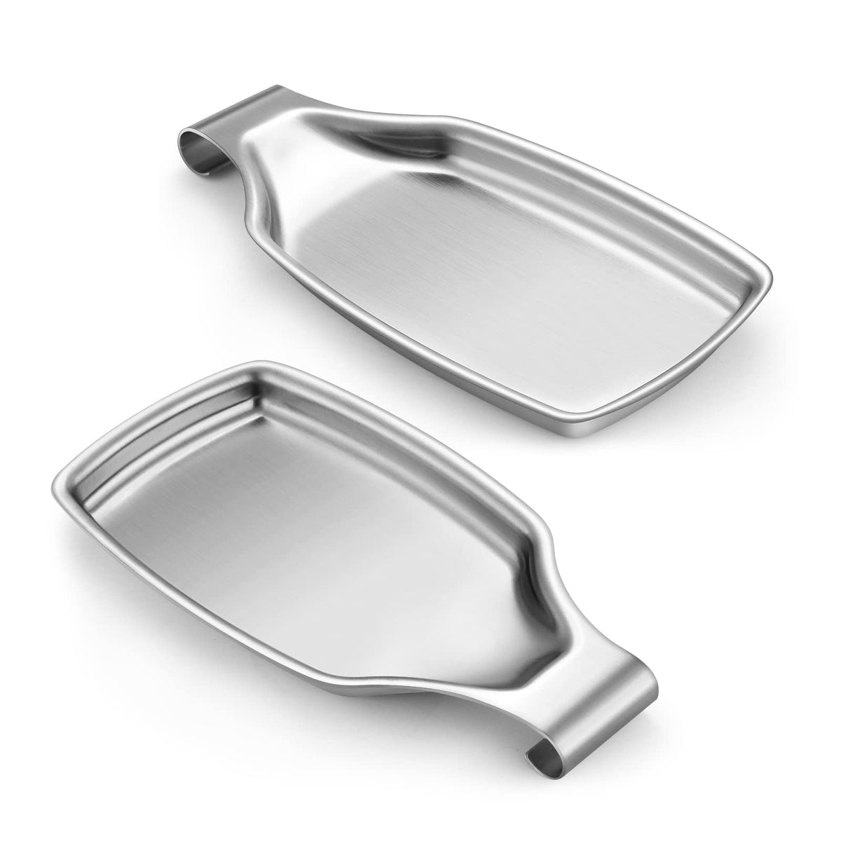 E-far porta cucharas estufa en acero inoxidable, diseñado para uso diario.