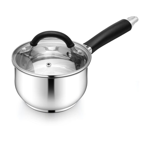 Sartén E-far 950 ml con tapa de vidrio para cocción diaria.