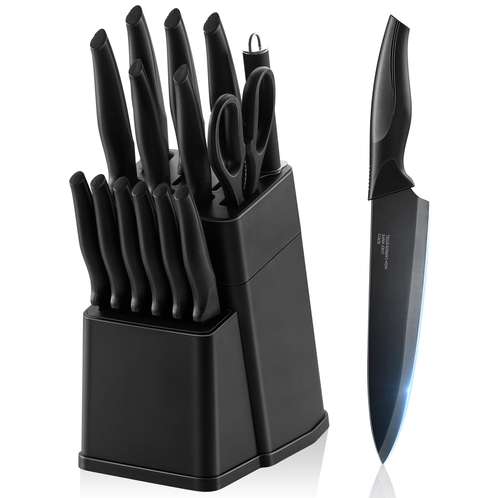 Conjunto E-far con bloque para almacenamiento seguro y orden en la cocina.