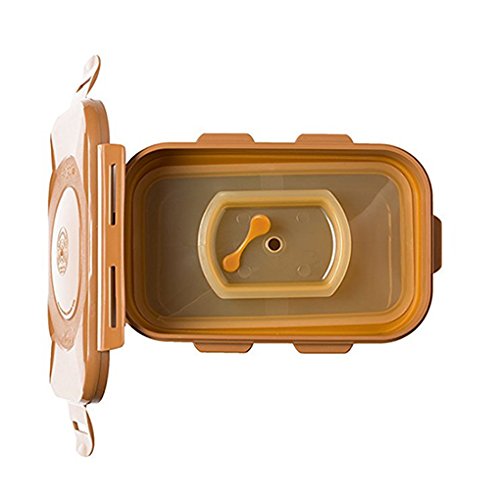 contenedor ceramico marron de e-jen facilita fermentacion de kimchi y sauerkraut