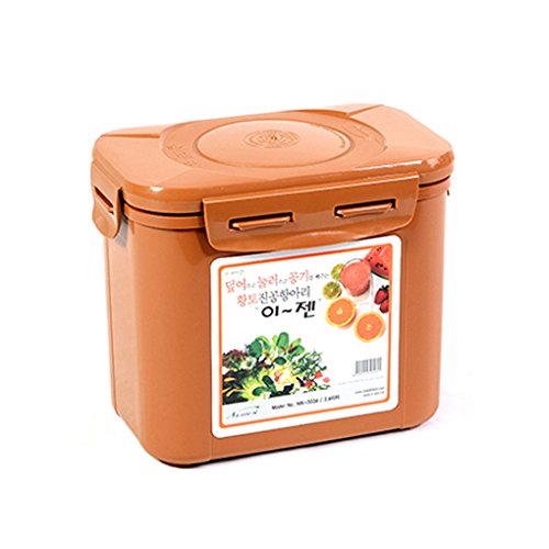 e-jen contenedor premium para fermentacion con tapa interior de vacio