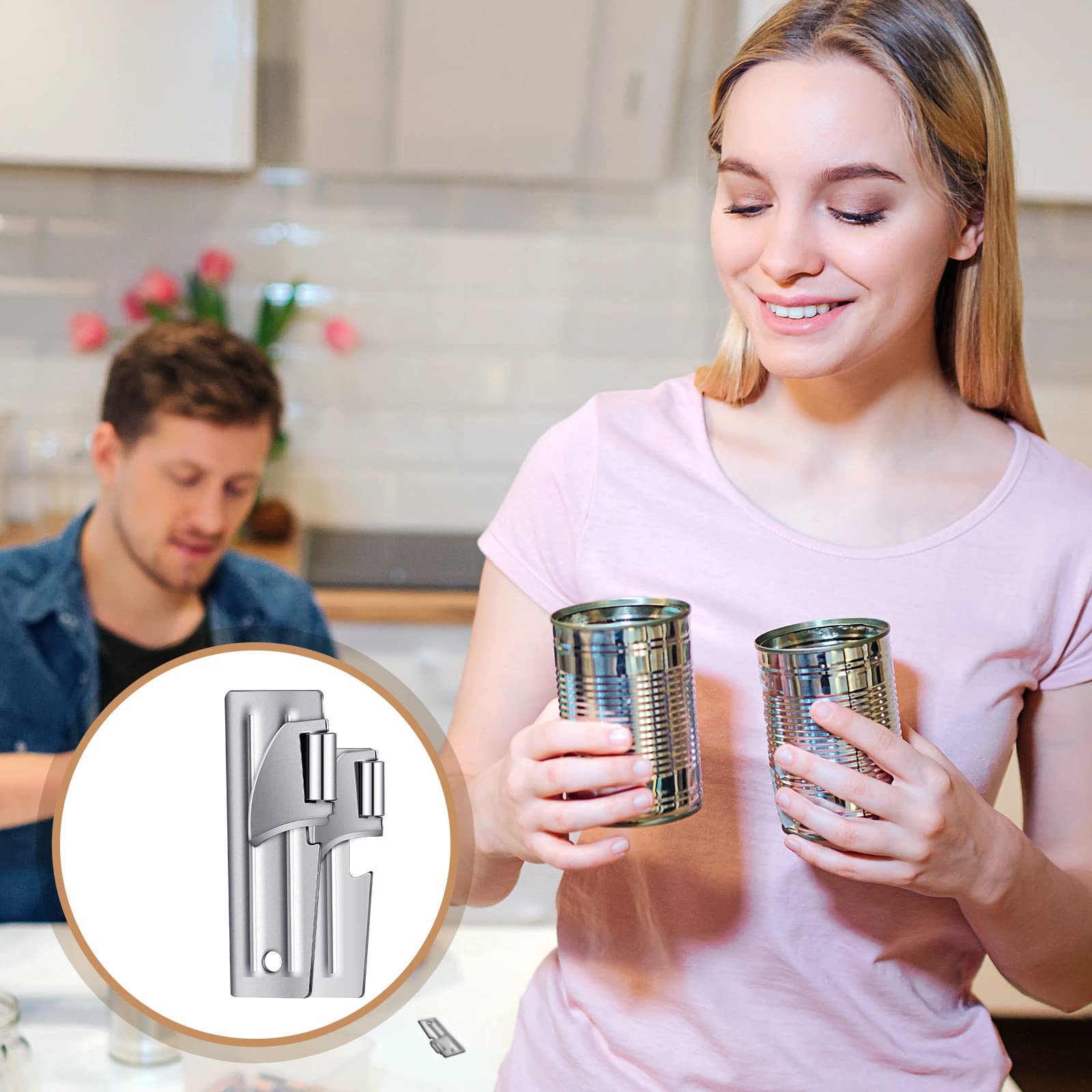 Eaasty acero inoxidable duradero para uso en camping.