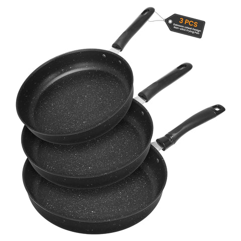 Sartén EABOSON 9 pulgadas con recubrimiento antiadherente para desayuno sin pegar.