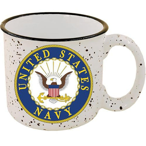 Copa Eagle Emblems Marina de Estados Unidos con diseño moteado trasera, uso diario recomendado