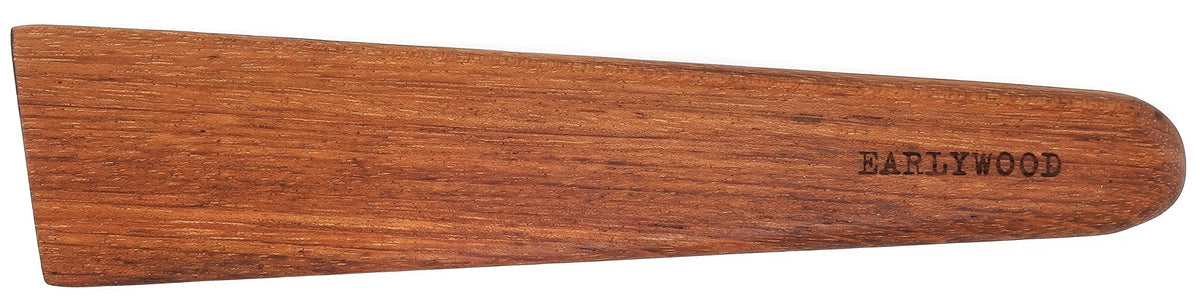Earlywood utensilio de cocina de madera de 10 pulgadas, perfecto para voltear panqueques.