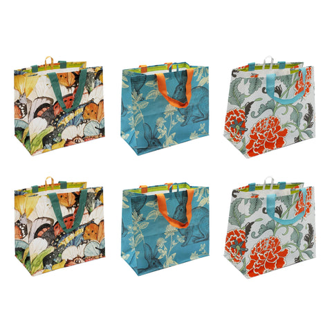 Earthwise bolsas de compra reutilizables, gran capacidad para comestibles y objetos