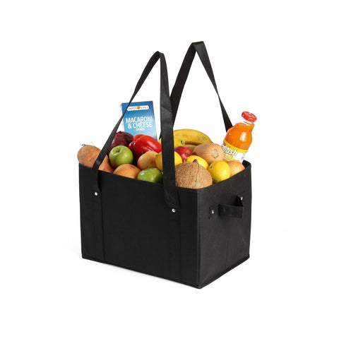 Earthwise caja compra doblable interior: capacidad para productos y comestibles.
