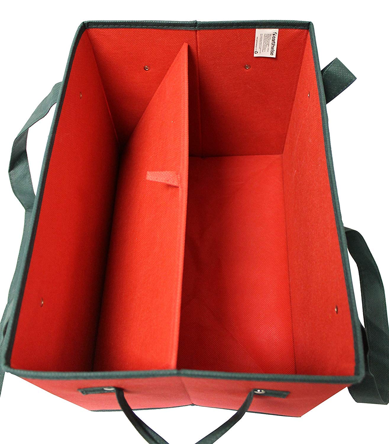 Earthwise Deluxe Caja de mercado plegable base reforzada, estructura rígida para carga.