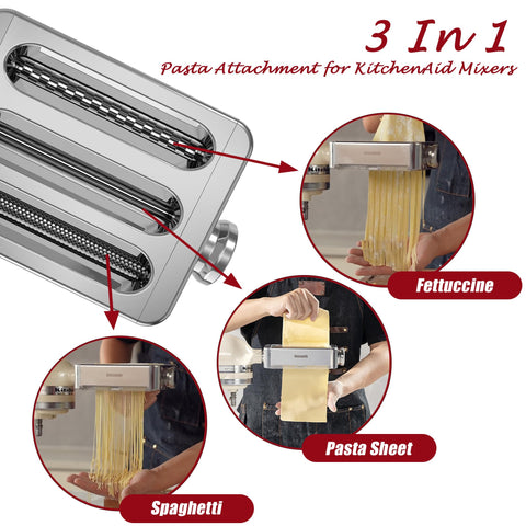 Rodillo de espesor ajustable de Eascandy para pasta.