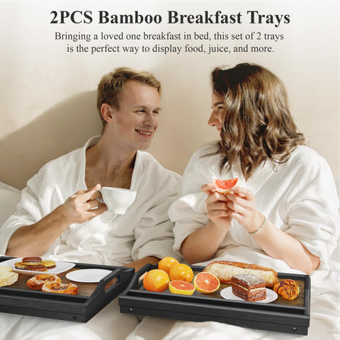 Bandeja Easoger para usos múltiples: desayuno, lectura o trabajo en cama.
