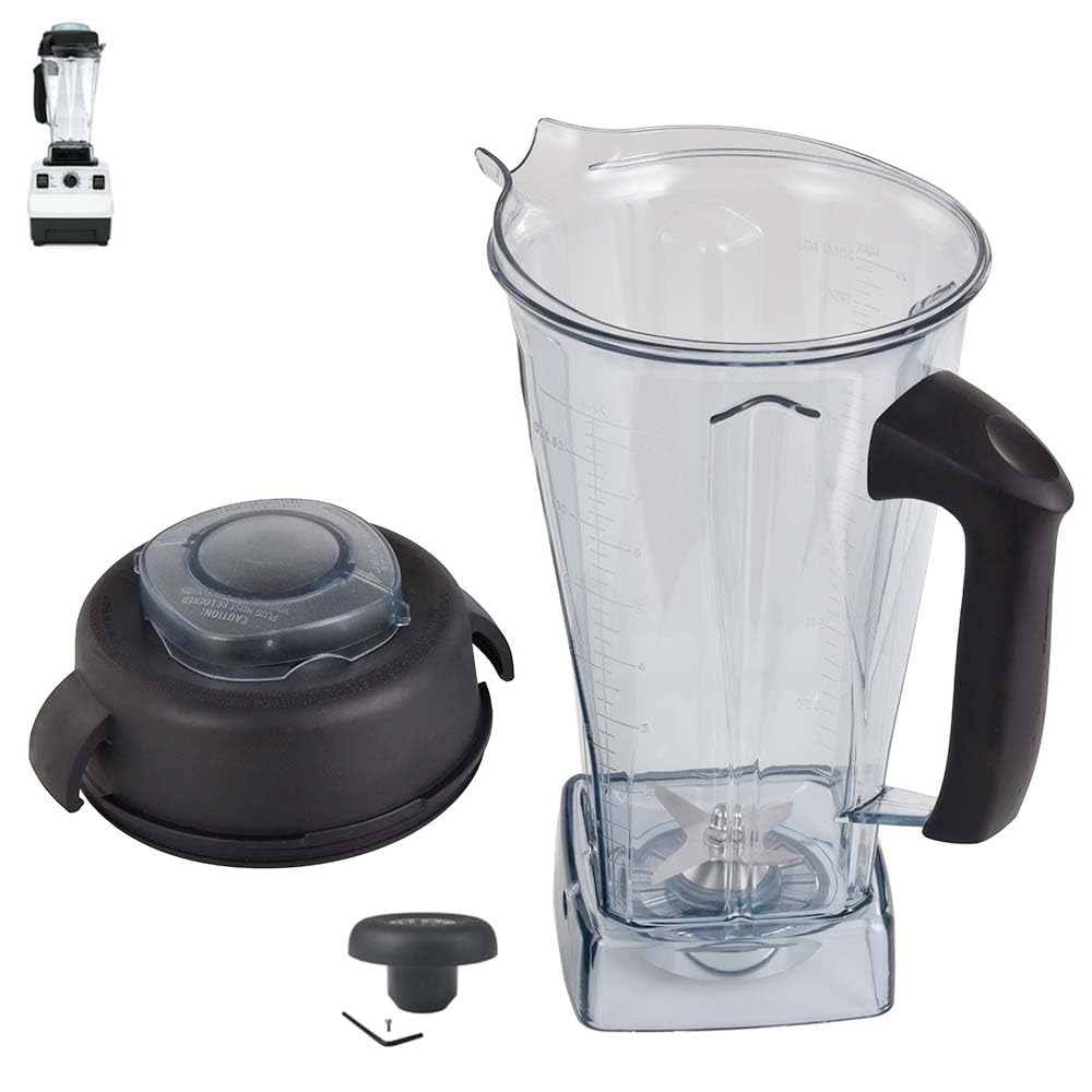 EastFune contenedor 64oz frontal con gran capacidad para licuados