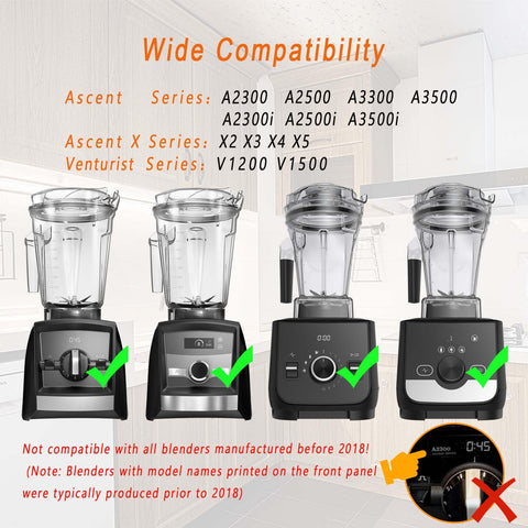 EastFune repuesto-blender-a2300-a3500: compatibilidad amplia para repuestos no OEM.