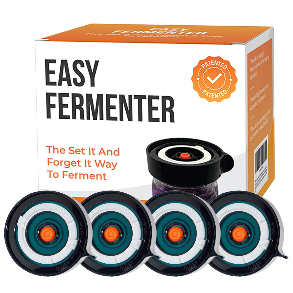 Easy Fermenter tapa de fermentación de boca ancha para sellar fácilmente