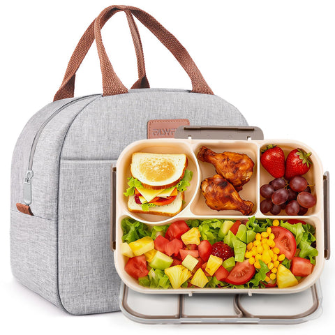 EASYFUN Bento: caja de 4 compartimentos para comidas variadas que puedas llevar al trabajo.
