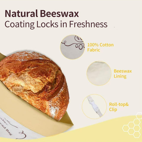 Funda de lino EASYSLWC para fermentación y proofing del pan.