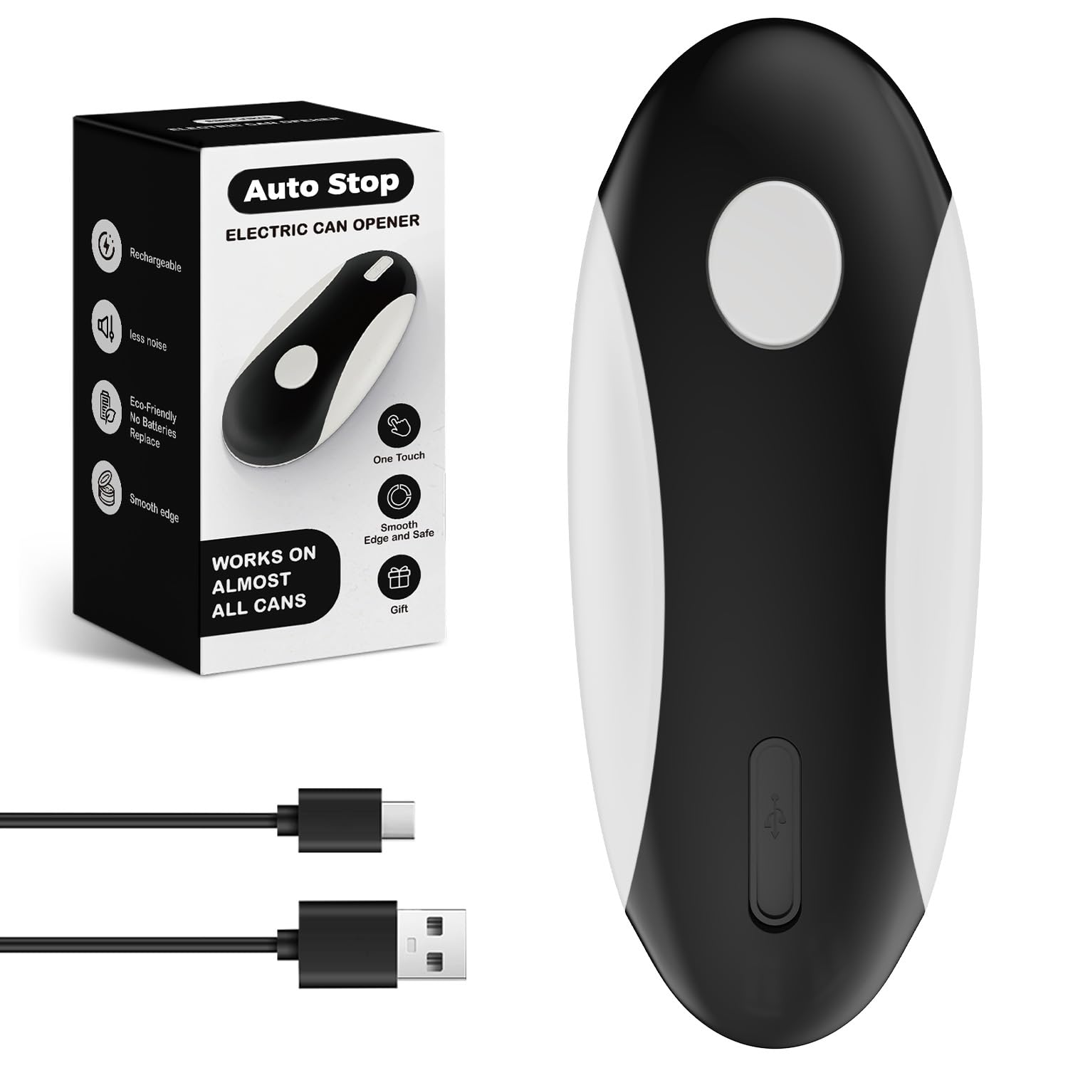 EASYVAVA Auto Stop abre lata con control y facilidad