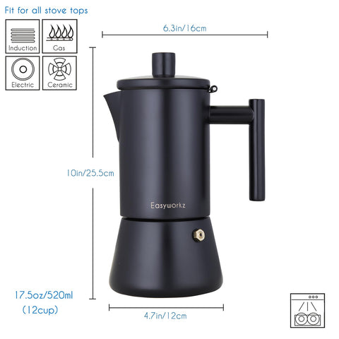 Easyworkz Diego mango ergonómico: agarre cómodo y seguro