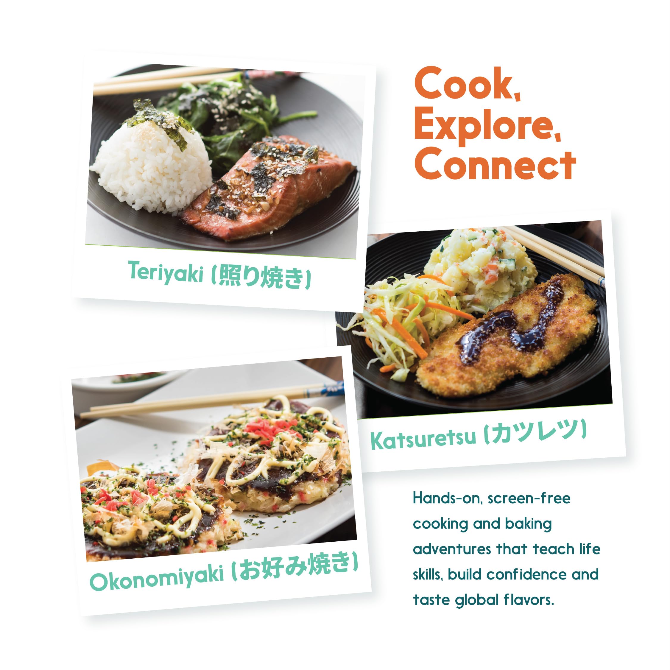 Eat2Explore utensilios reales para cocinar con seguridad y confianza