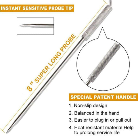 Sonda eBasics con diseño antideslizante para manejo cómodo.