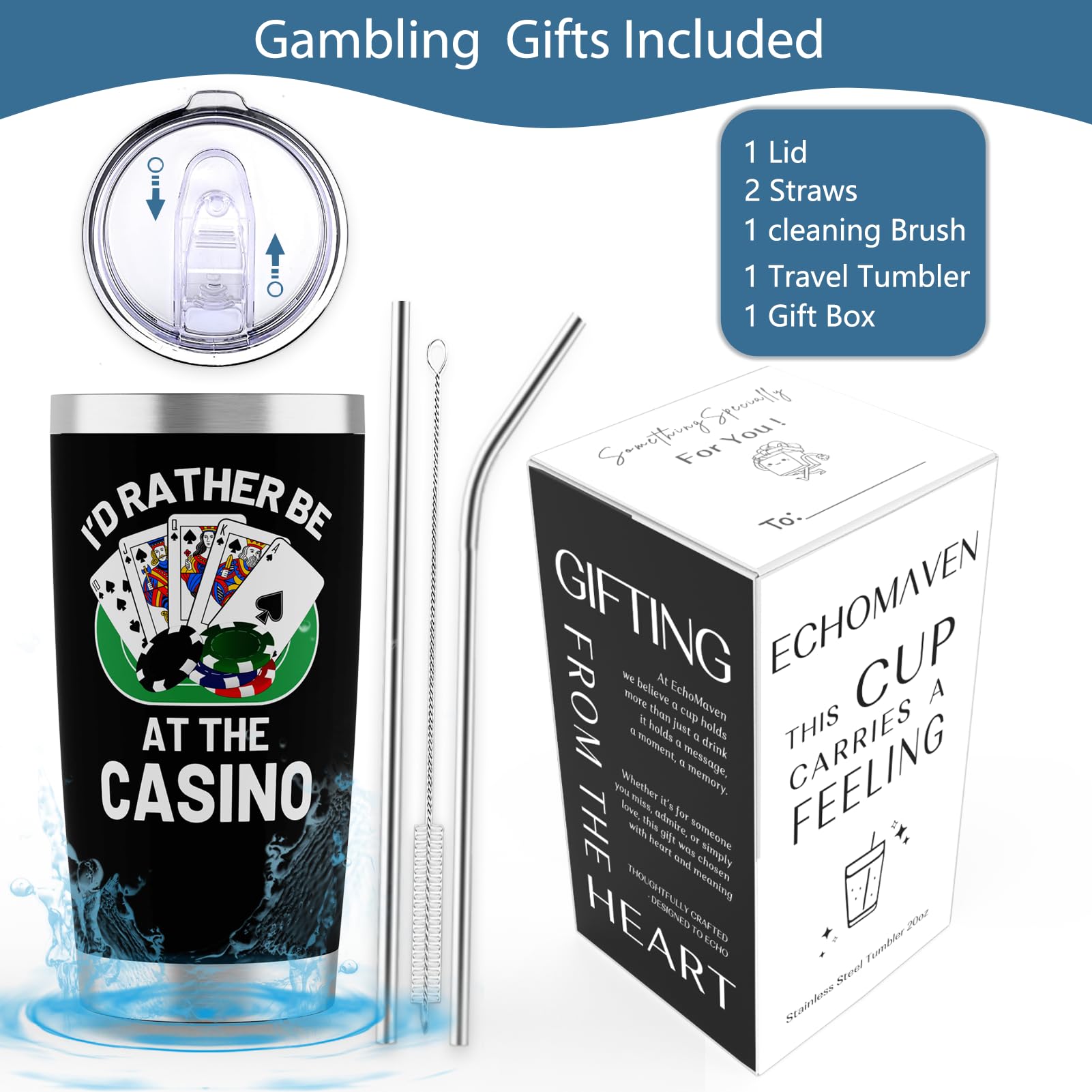 EchoMaven: empaque regalo vegas navidad, listo para regalo.