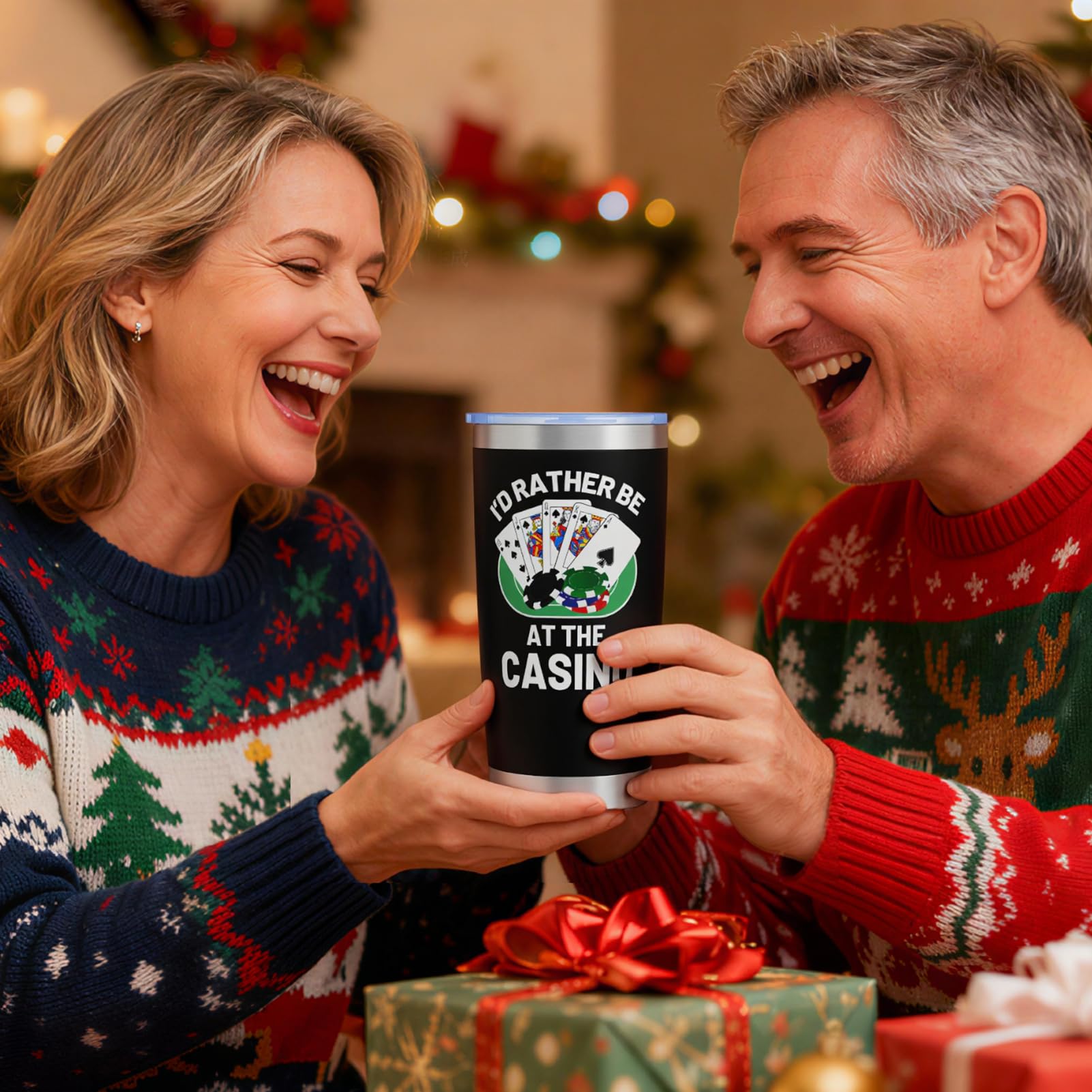EchoMaven: taza doble aislamiento mantiene caliente o fria la bebida.