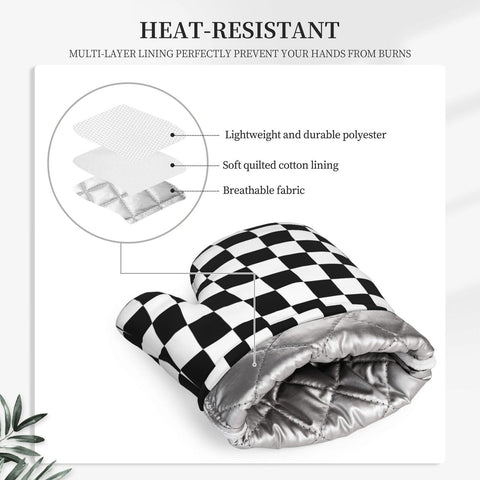 Guante de horno Echoserein 11x7 para calor y agarre cómodo.