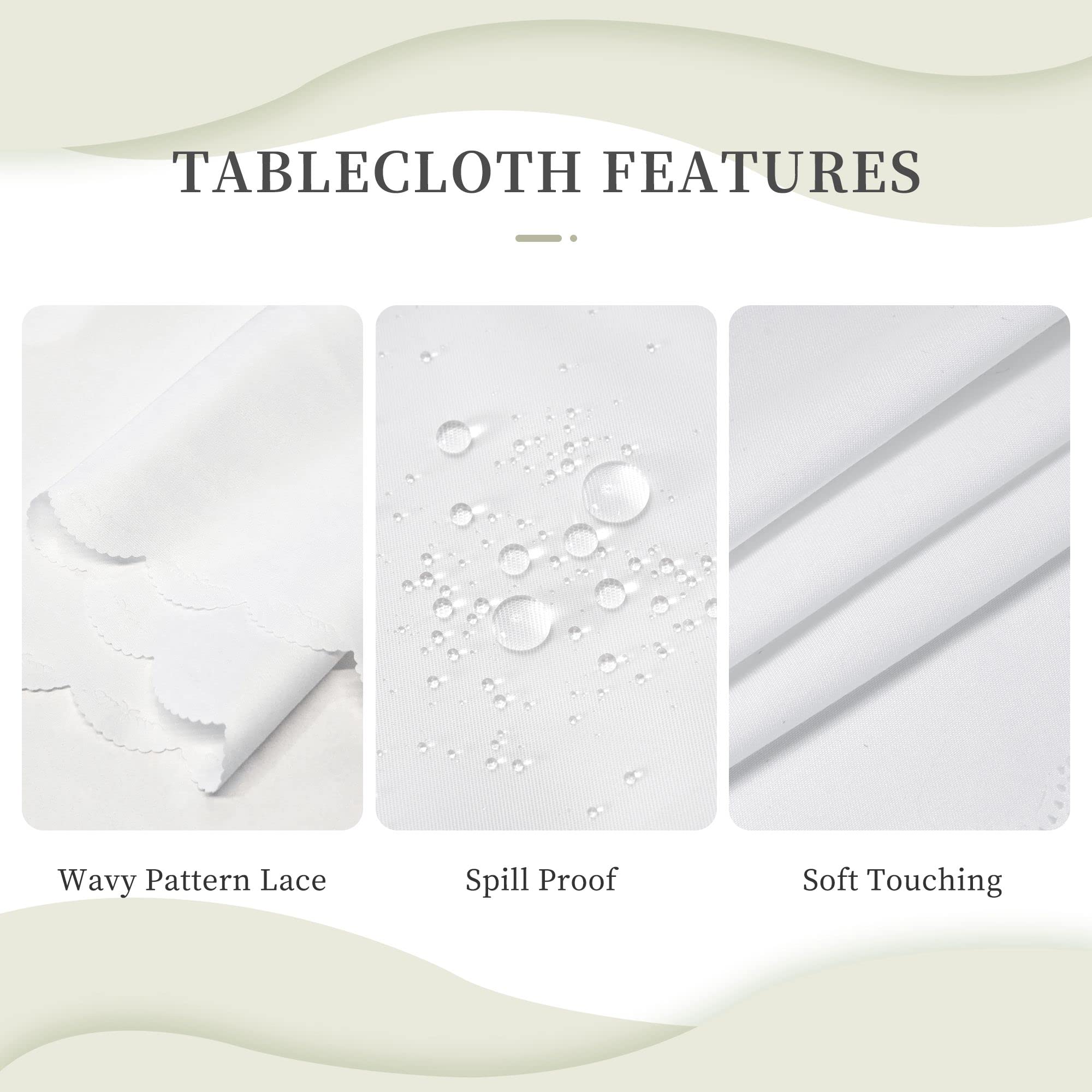 Mantel Ecixzyo para interiores y exteriores