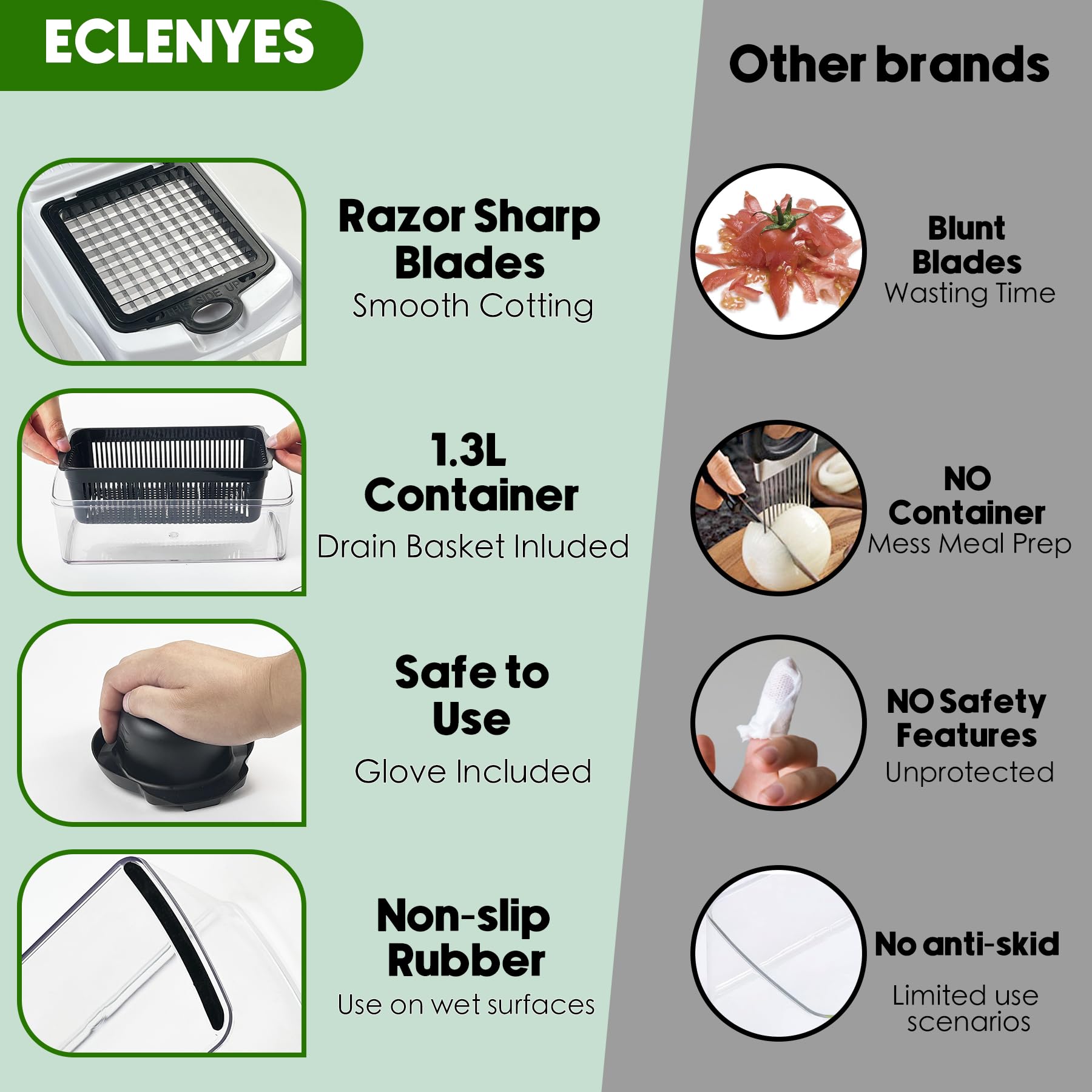 Limpieza rápida en minutos gracias a la limpieza segura de ECLENYES.