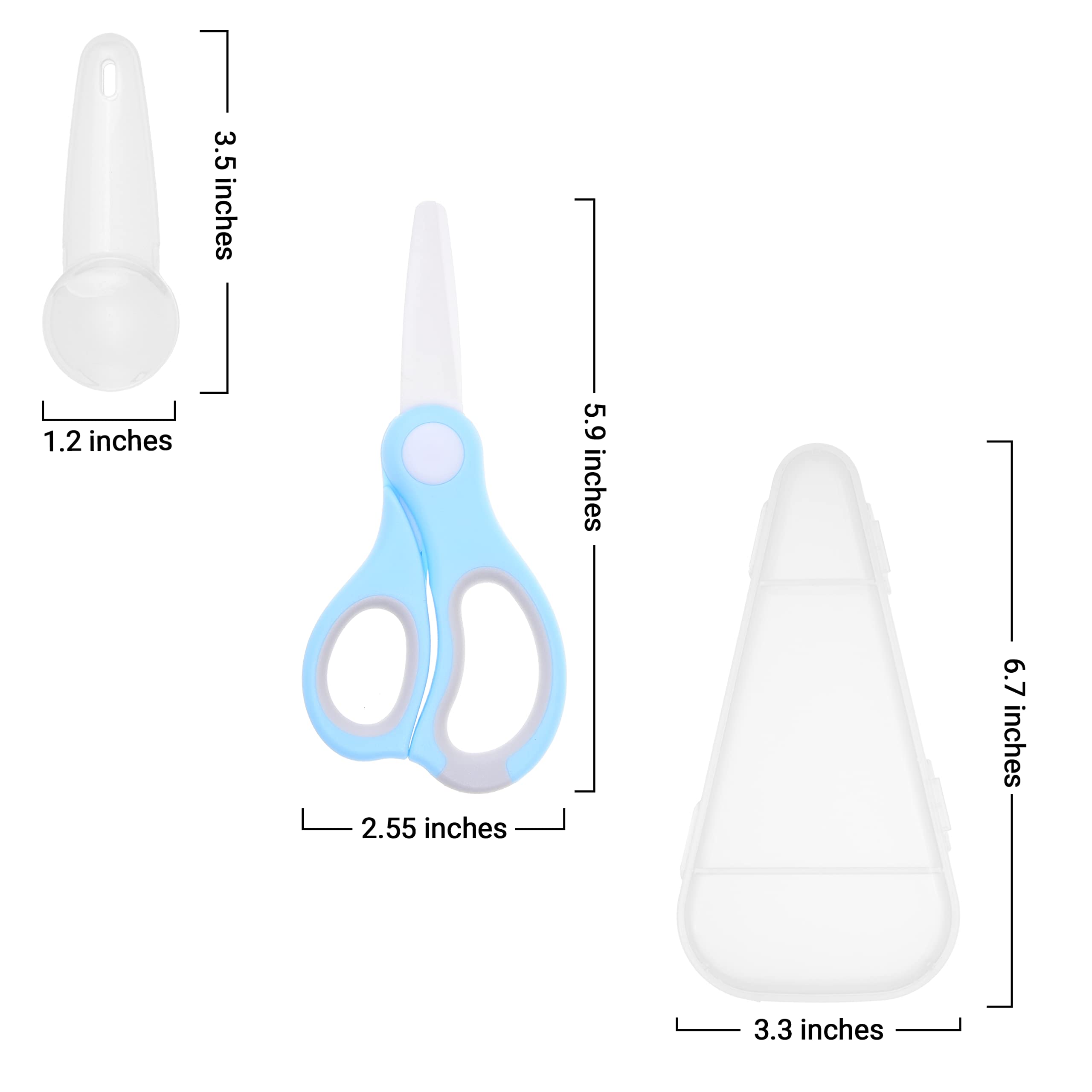 Estuche de almacenamiento y cubierta antipolvo para tijeras Eco-Fused.