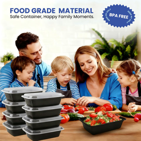 Eco Maicoco microondas-congelador-seguro para recalentar y conservar en un mismo recipiente.