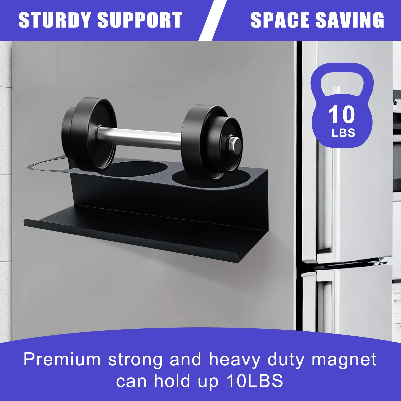 Diseño vertical compacto de EcoCharm Home para liberar espacio.