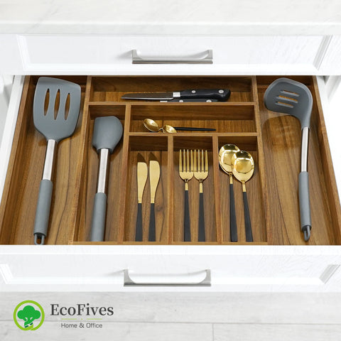 EcoFives dimensiones ajustables para cajón de cocina compacto