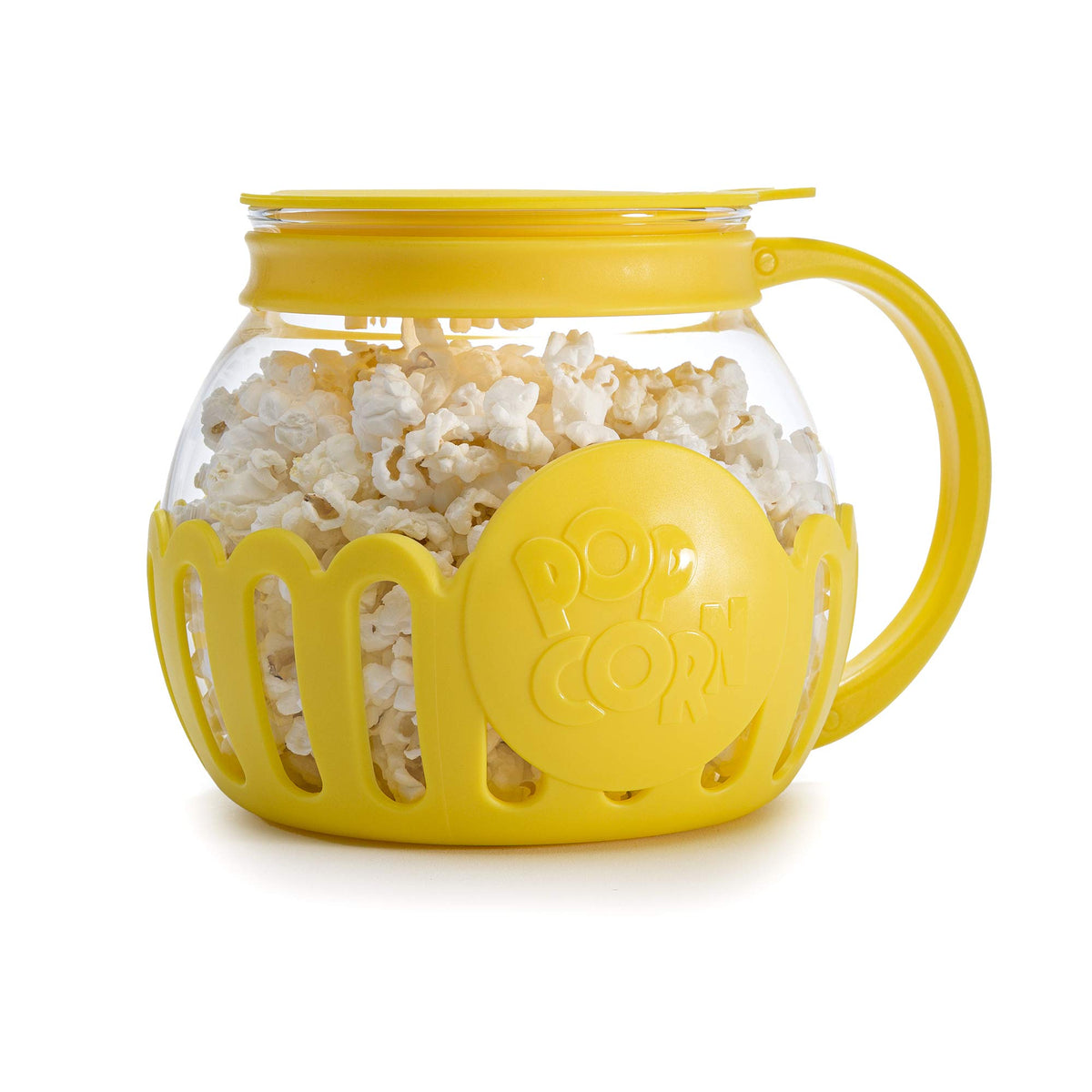 Ecolution Micro-Pop con vidrio de borosilicato, palomitas rápidas y seguras sin BPA.