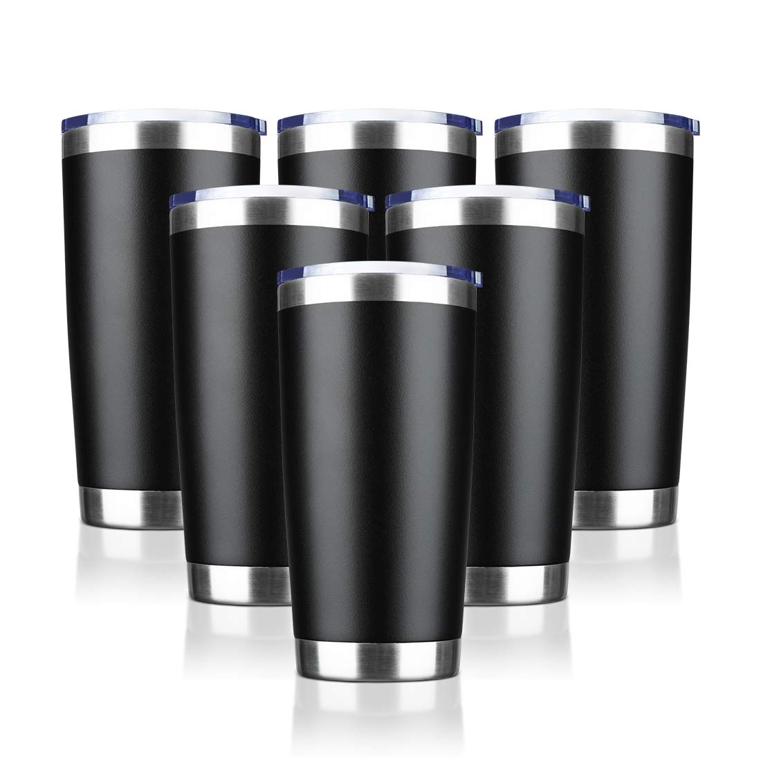EcoMozz Taso 20oz con tapa ergonómica para sorber cómodamente